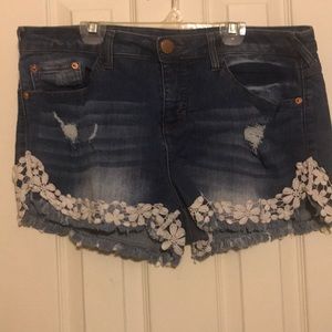 Jean shorts